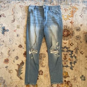 American Eagle highest rise curvy jegging